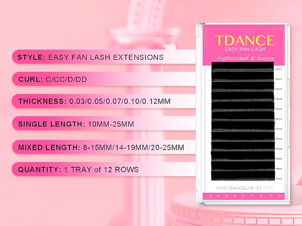 easy fan lash extensions