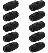 Antrader M3 Wire Rope Clamp,10Pcs 1/8" Cable Clamps 316 Stainless Steel Wire Rope Clip,Black