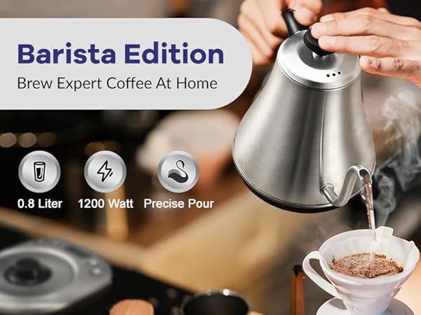 Mecity Stainelss Steel Pour Over Kettle