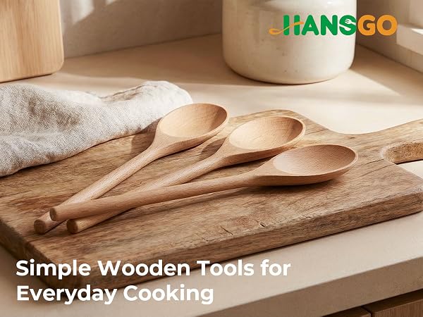 Wooden Spoons for Cooking