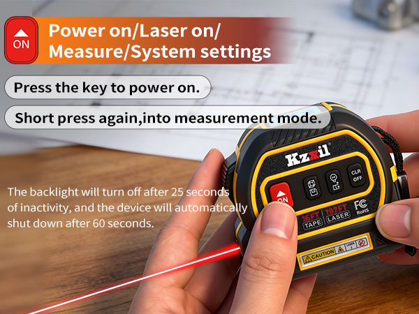 dual laser measuring tool