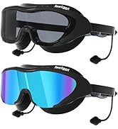 LEEIGGT Swim Goggles Pack of 2 Professional Anti Fog No Leaking UV Protection Wide View for Women...