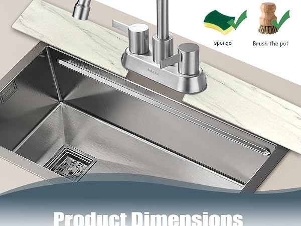 counter kitchen sink mat diatomaceous Earth white kitchen accessories sink splash guard