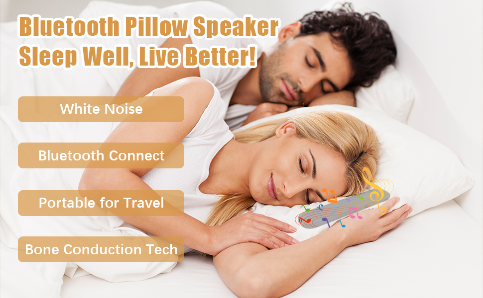 Bluetooth Pillow Speaker