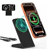 Mag.Safe Charger Stand for iPhone, Magnetic Wireless Charging Station for iPhone 17/16/15/14/13/1...
