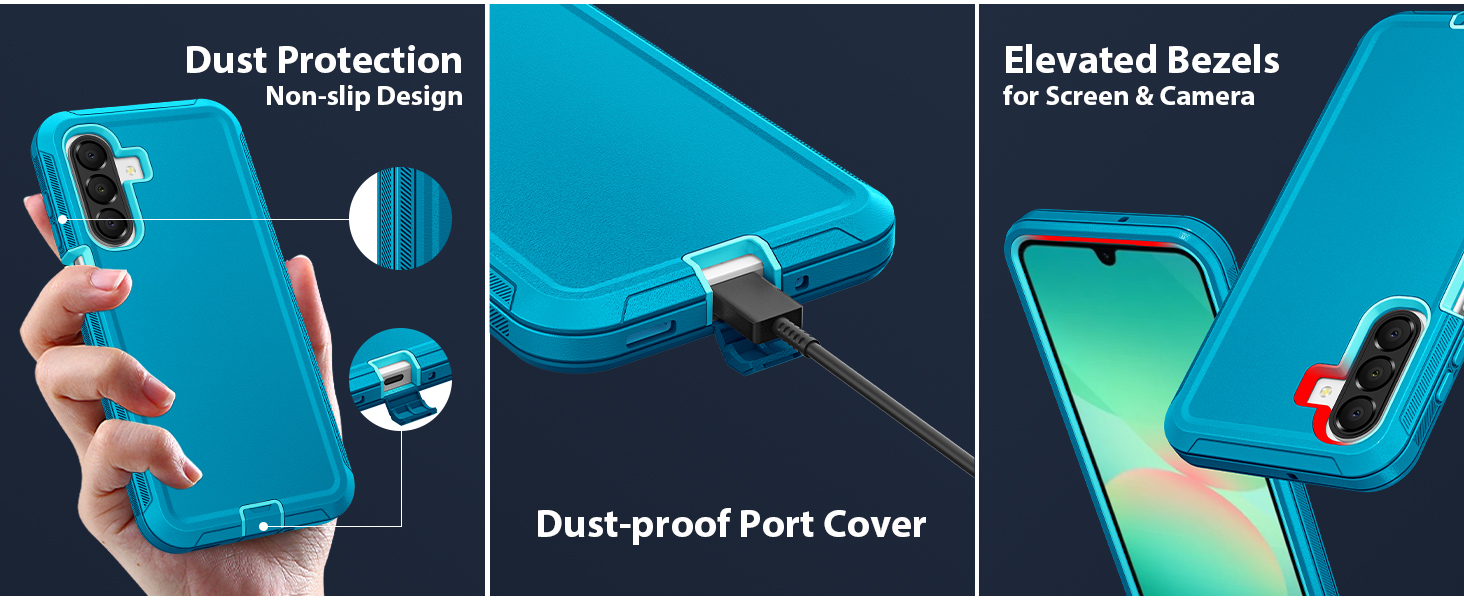 Samsung Galaxy A26 5G Phone Case, Heavy Duty Rugged & Dual-Layer Shockproof Dropproof Protection
