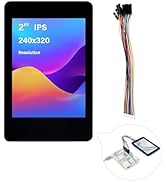 2inch IPS Touch Screen Compatible with Raspberry Pi 5/4B/3B+/3B/Pi Zero/Zero W/Pi Zero 2W/Pico/Pi...