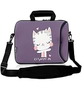 RICHEN 10 inch Messenger Bag Carrying Case Sleeve with Handle Accessory Pocket Fits 7 to 10-Inch ...
