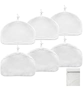 Nicemiya 6 Pack Microfiber Steam Mop Pads + 1 Laundry Bag, Reusable Washable SMP01 Steam Mop Pads...