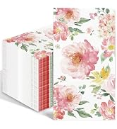 IANFEPH 100PCS Floral Napkins Watercolor Flower Disposable 3 Ply Decorative Paper Hand Towels for...