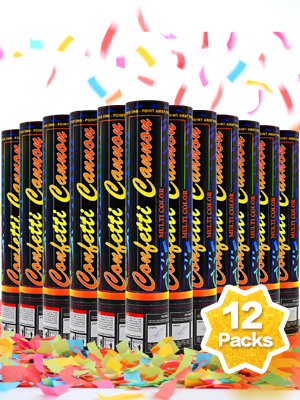 12 Inch Confetti Popper Cannon