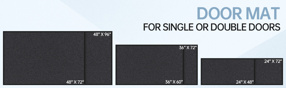doormat size