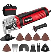 AVID POWER Oscillating Tool, 3.5-Amp Oscillating Multi Tool with 4.5° Oscillation Angle, 6 Variab...