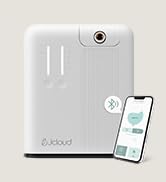 JCLOUD Waterless Essential Oil Diffuser 300 mL, Up to 1500 Ft², White | Cold Air Diffusion with E...