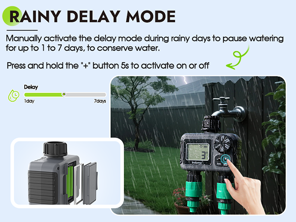 watering timer 2 outlet