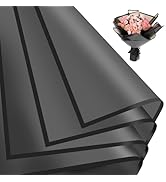 25 Sheets Black Floral Paper, Flower Wrapping Paper Bouquet Wrapping Paper for Graduate Party Eas...