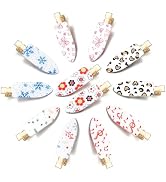12 PCS Creaseless Hair Clips Christmas No Bend No Crease Hair Clip Styling Duck Bill Clips Alliga...