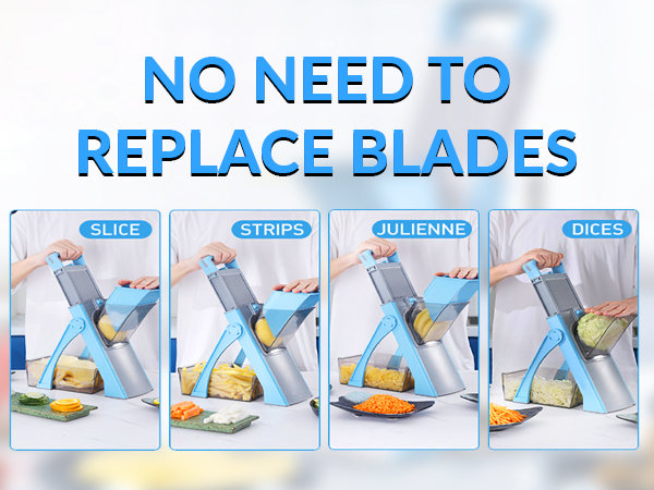 mandoline slicer for kitchen, food chopper