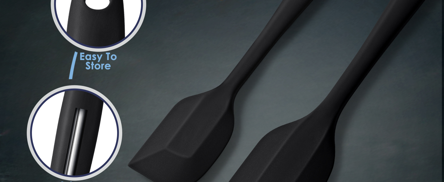 one pieces design bpa free dishwasher safe silicone spatula
