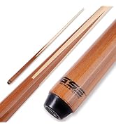 GSE 36"/42"/48"/58" 1-Piece Canadian Maple Billiard Pool Cue Sticks, Hardwood Billiard House Bar ...