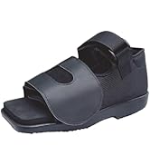 SoleAid Post-Op Recovery Shoe - Squared Toe Orthopedic Protective Foot Brace - Adjustable Lightwe...