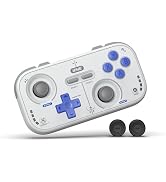 IINE Retro Pocket Wireless Game Controller – Compact Gamepad with Hall Effect Joysticks, Customiz...