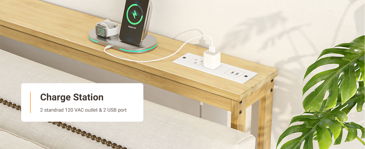 narrow console table