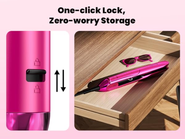 ceramic flat iron hair straightener