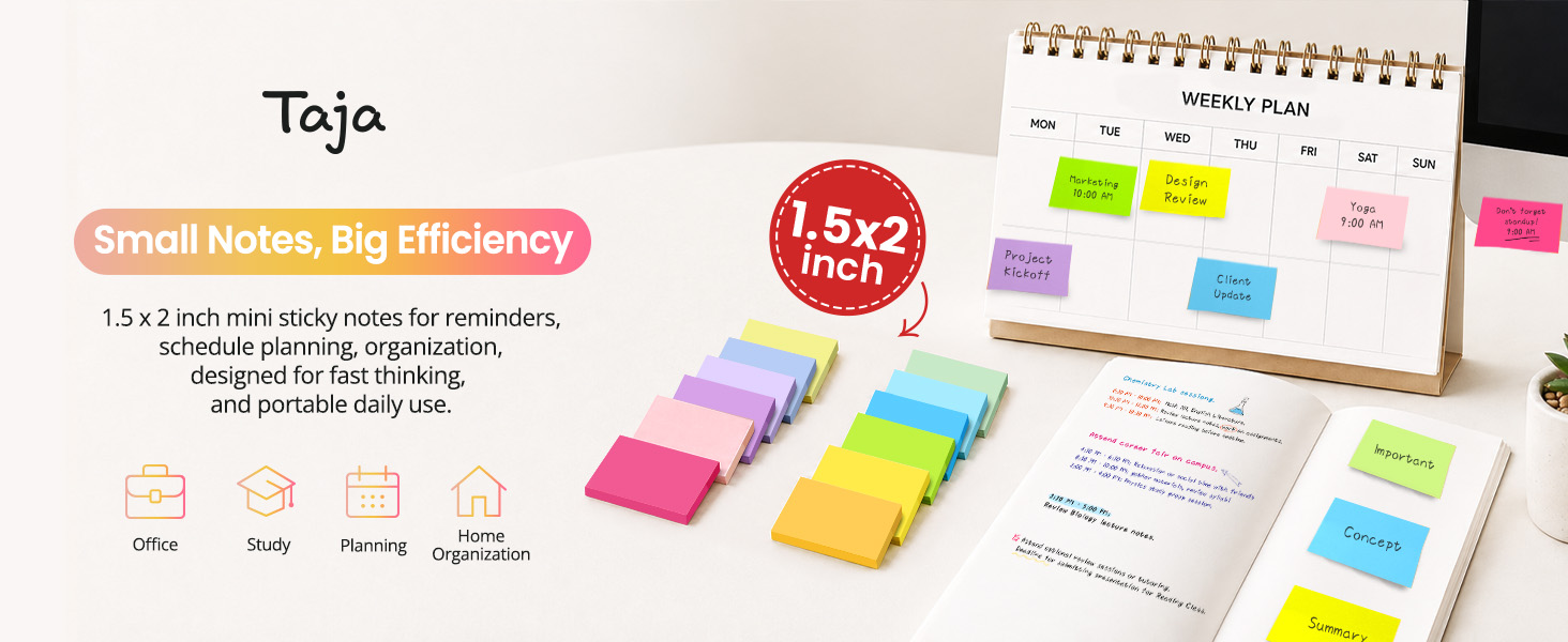 sticky notes