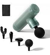 HYFUN N1 Super Mini Massage Gun, Ultra-Compact Deep Tissue Massage Gun, Portable Travel Handheld ...