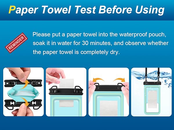 waterproof phone pouch floating