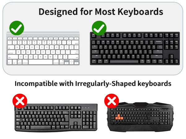 ergonomic keyboard pad