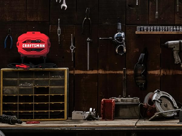 Upgraded CRAFTSMAN CMXCESM259 1.5A 6V/12V Automotive Battery Maintainer