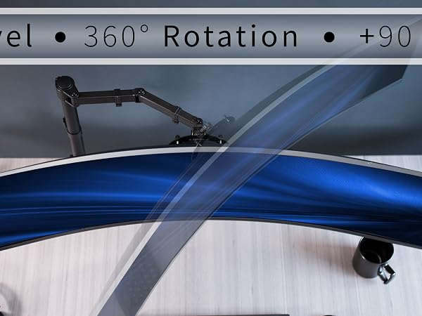 single monitor mount