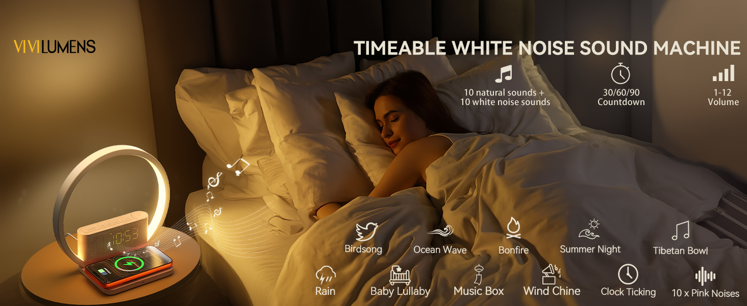 Timeable White Noise Sound Machine