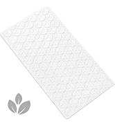 WRISIN Bathtub Mat Non Slip with Suction Cups - 100% Rubber Bathroom Mat Textured for Bath Tub Sh...