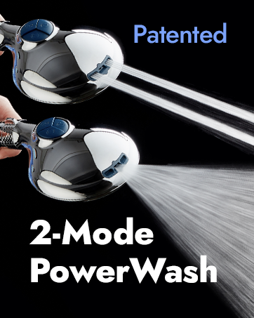 Patented 2-Mode PowerWash