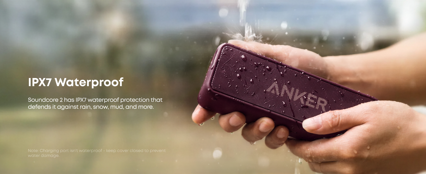 IPX7 Waterproof