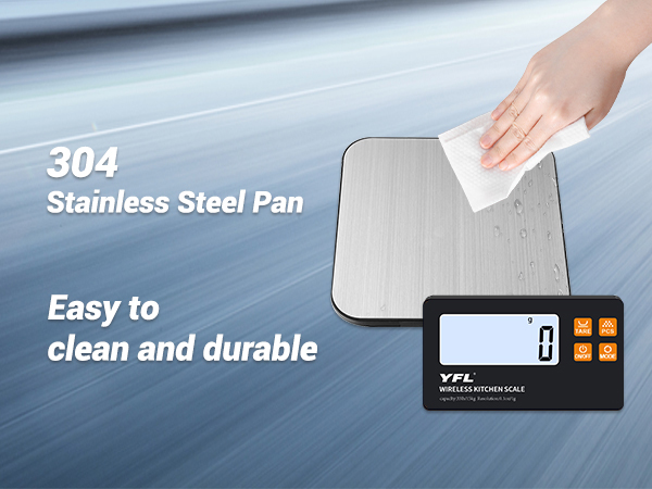 Wireless Kitchen Scale with Remote Display