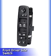 Front Left Driver Side Power Master Window Switch Compatible with 2012-2016 Chrysler Town, 2012-2...