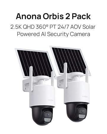 Anona Solar Security Camera Outdoor Wireless