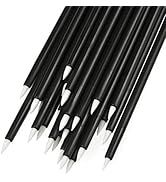100PCS Disposable Eyeliner Makeup Brushes Applicator Cosmetic Eye Wands (Black)