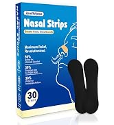 ZenithHome Upgraded Nasal Strips, 30 Count - Enhanced Comfort and Stay for Snoring Relief, Anti S...