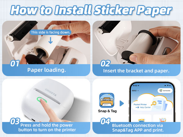 Install labels