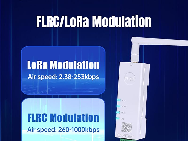 RS485 to 2.4GHZ Lora,