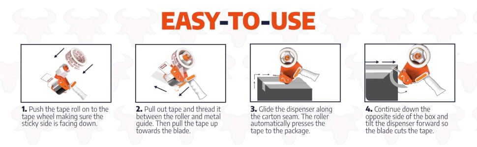 packing tape, dispenser