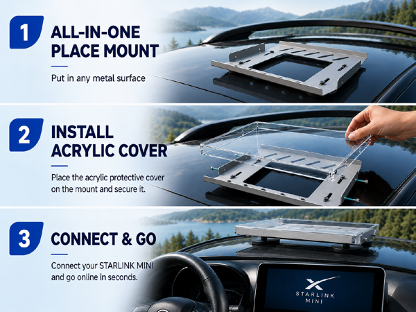 starlink magnetic mount
