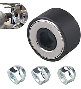 MOXRUQ 1 Set Wheel Stud Installer Tool, M12x1.25 M12x1.5 M14x1.5 Iron Lug Stud Installer Tool wit...