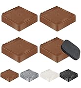 Furniture Risers Bed Risers Heavy Duty 1 inch, 2 inch, 3 inch, 4 inch, L Shaped Adjustable Bed Li...