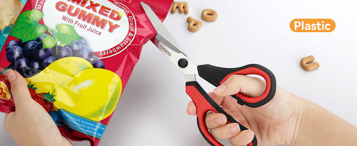 8.5" Scissors All Purpose 3 Pack